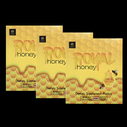 3 Cajas Royal Honey 30 sobres