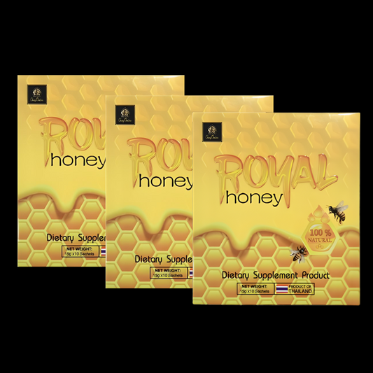 3 Cajas Royal Honey 30 sobres