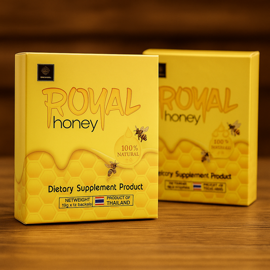 2 Cajas Royal Honey 20 Sobres